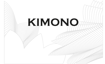 Mit der Kimono halten sie eine interessante...