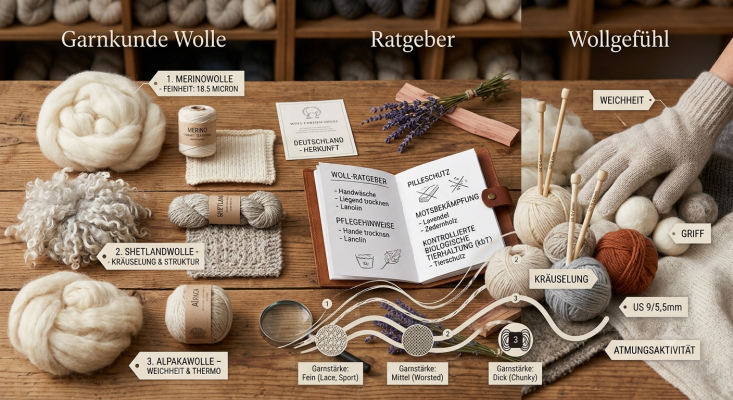Garnkunde: Der große Wolle-Ratgeber