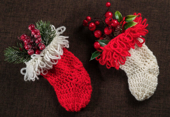 Weihnachtssocken: kaufen oder selber stricken? - Weihnachtssocken – Kaufen oder selber stricken? Tipps &amp; Ideen