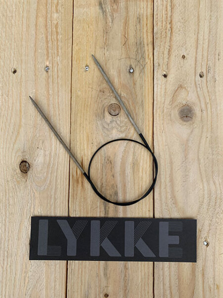 Lykke Rundstricknadel Driftwood - Nadelstärke: 3,25mm - Seillänge: 80cm