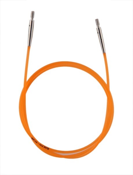 Nylon Seile farbig - Farbe: orange - Seillänge: 80cm