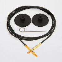 Nylon Seile schwarz-gold