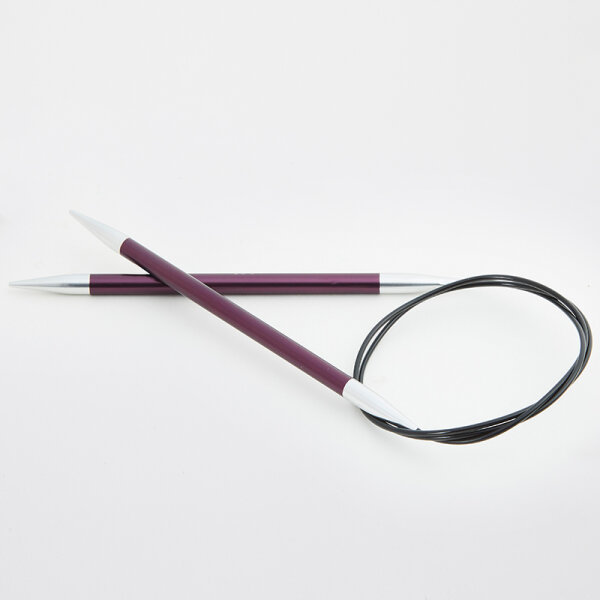Rundstricknadel Zing - Nadelstärke: 6,0mm - Seillänge: 40cm