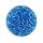 Rocailles silbereinzug blau