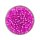 Rocailles silbereinzug fuchsia
