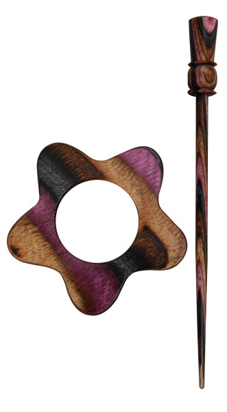 Tuchnadel Garnet Lilac