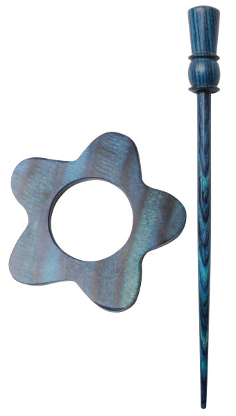 Tuchnadel Garnet Royal Blue