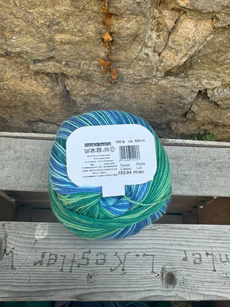 Sockenwolle mit Seide 723