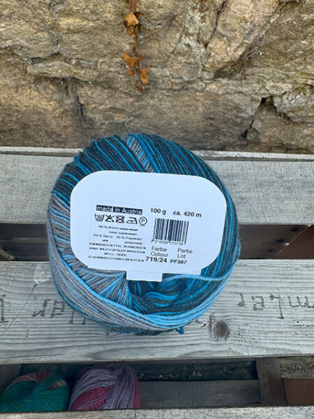 Sockenwolle mit Seide 719