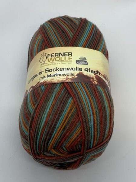 Lungauer Sockenwolle 4-fach mit Merino 346