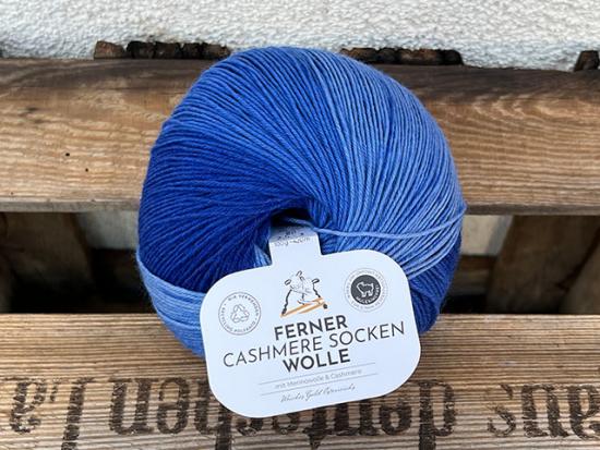 Bernat Handicrafter Cotton Ombres Yarn - Blue Camo